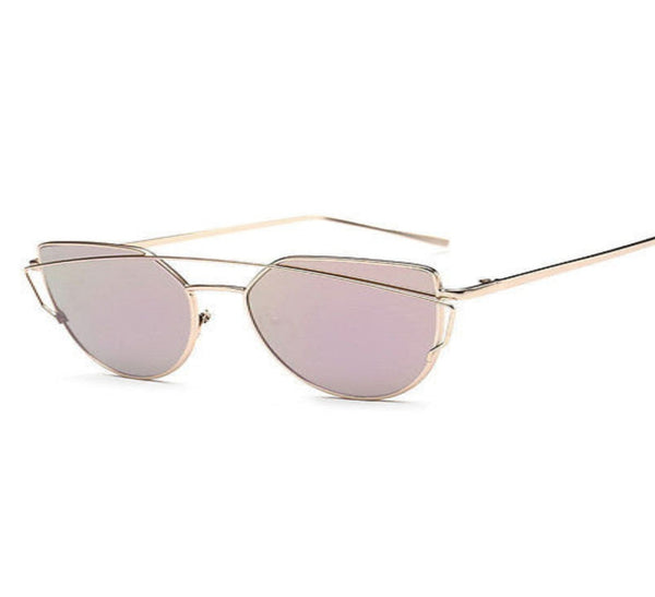 Metal Crossbar Sunglasses