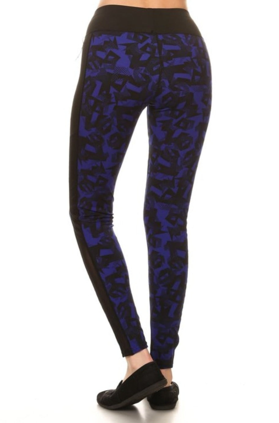 Cooling mesh leggings, detail view