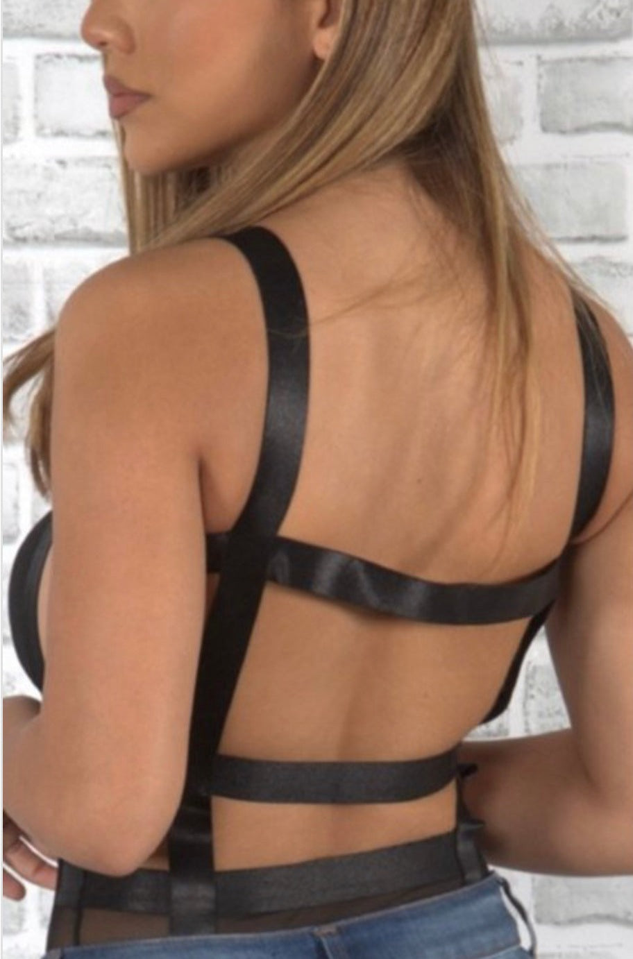 Black bodysuit, alternate view