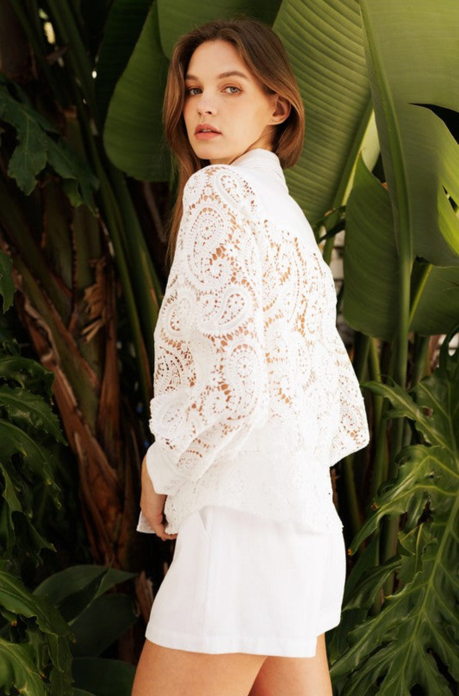 The Portofino Lace Shirt