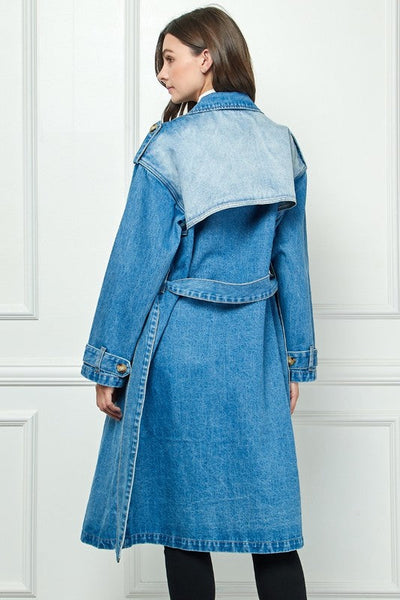 Dakota Denim Trench C no – SAM D'MONES
