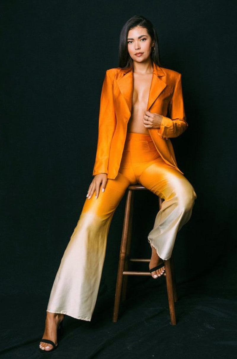Michaela Blazer And Pant Suit