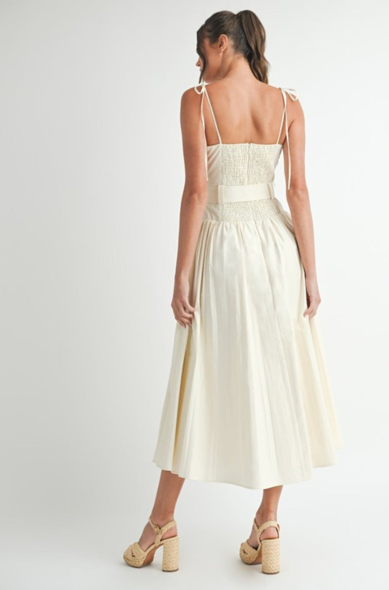 Hailey Cotton Midi Dress