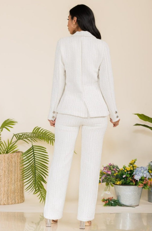 Paris Blazer and Pant Suit