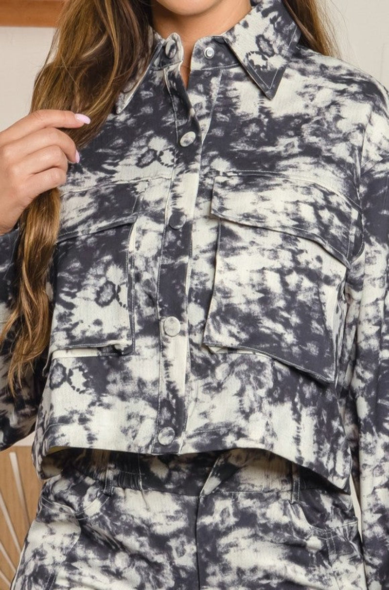 Urban Edge Wide Leg Cargo Set
