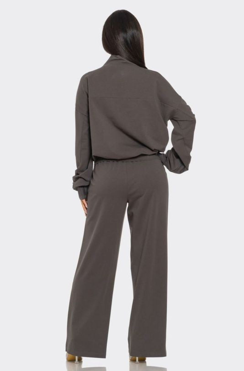 Harmony Zipper Jacket and Pants Ensemble