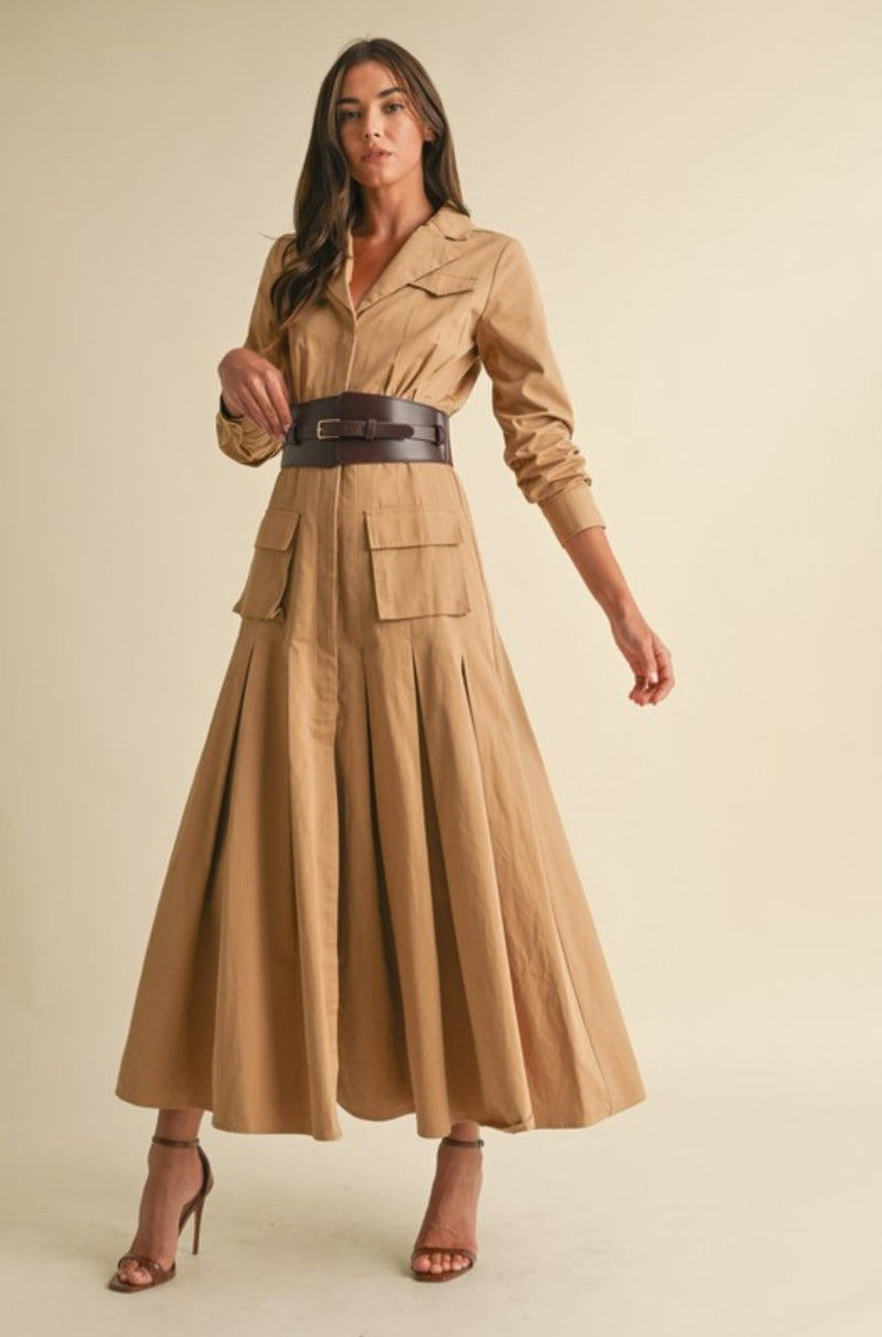 Olivia Cargo Dress - SAM D'MONES Olivia Cargo Dress - SAM D'MONES