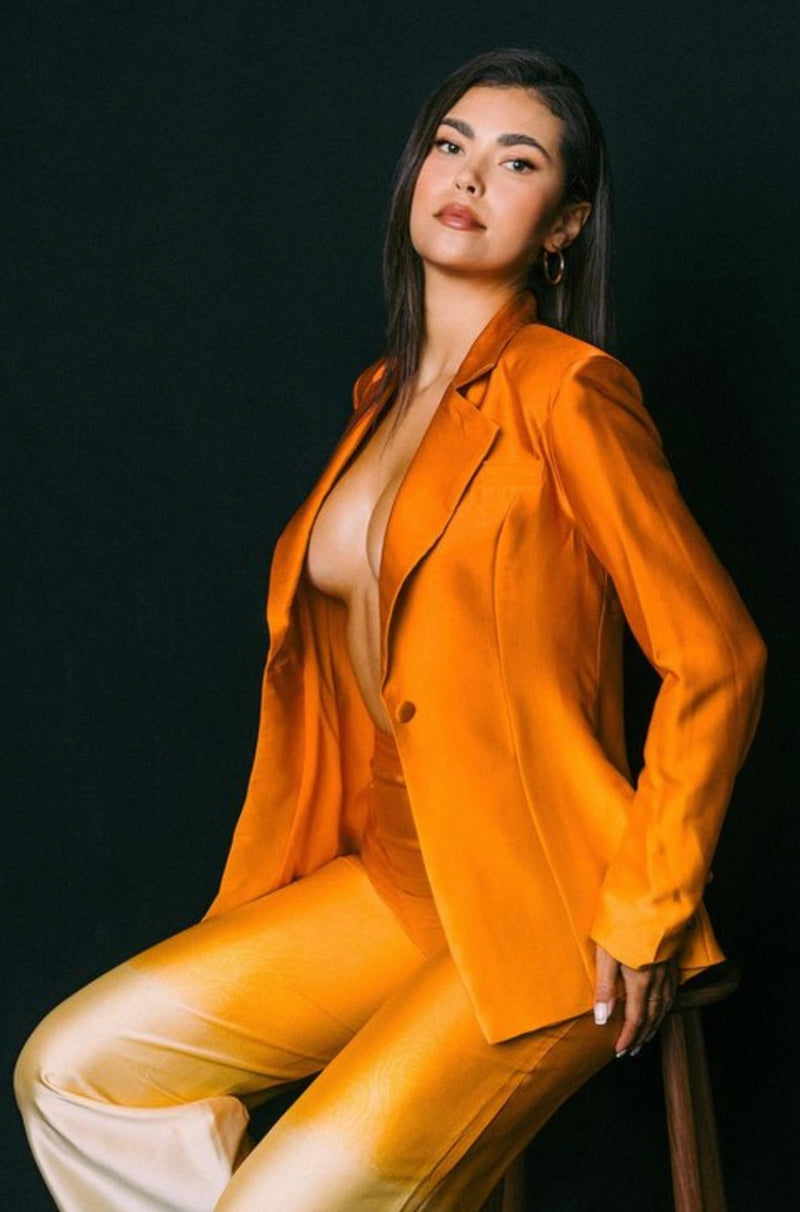 Michaela Blazer And Pant Suit
