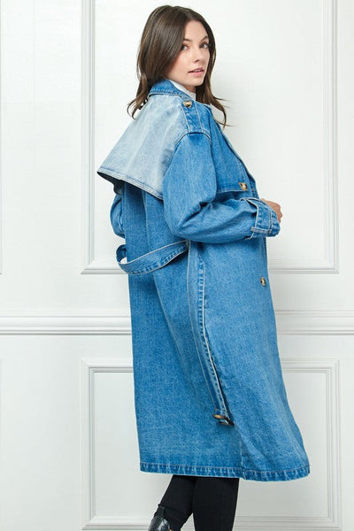 Dakota Denim Trench C no – SAM D'MONES