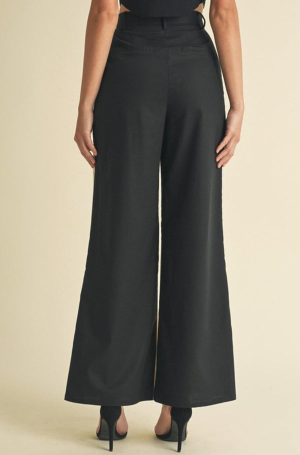 Jewel Color Block Pants