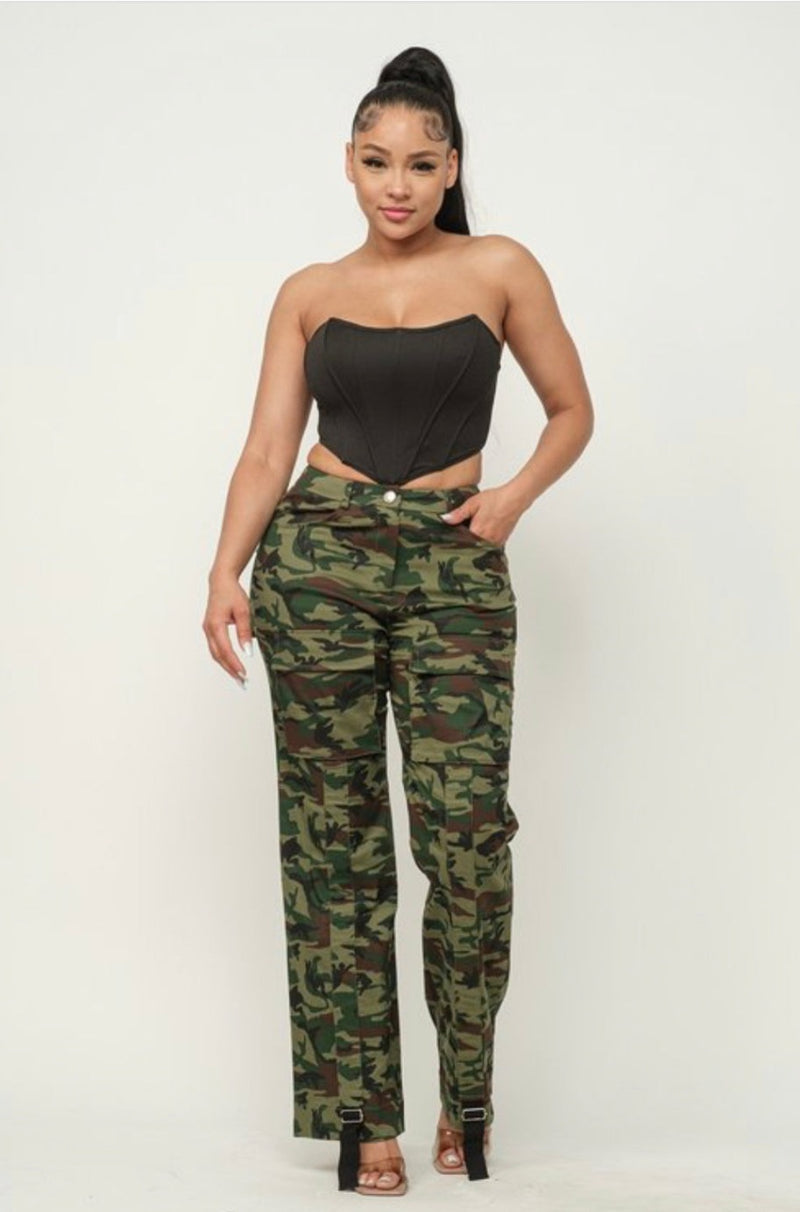 Blade Camouflage Cargo Pants