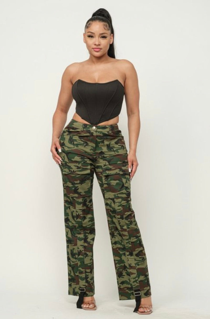 Blade Camouflage Cargo Pants