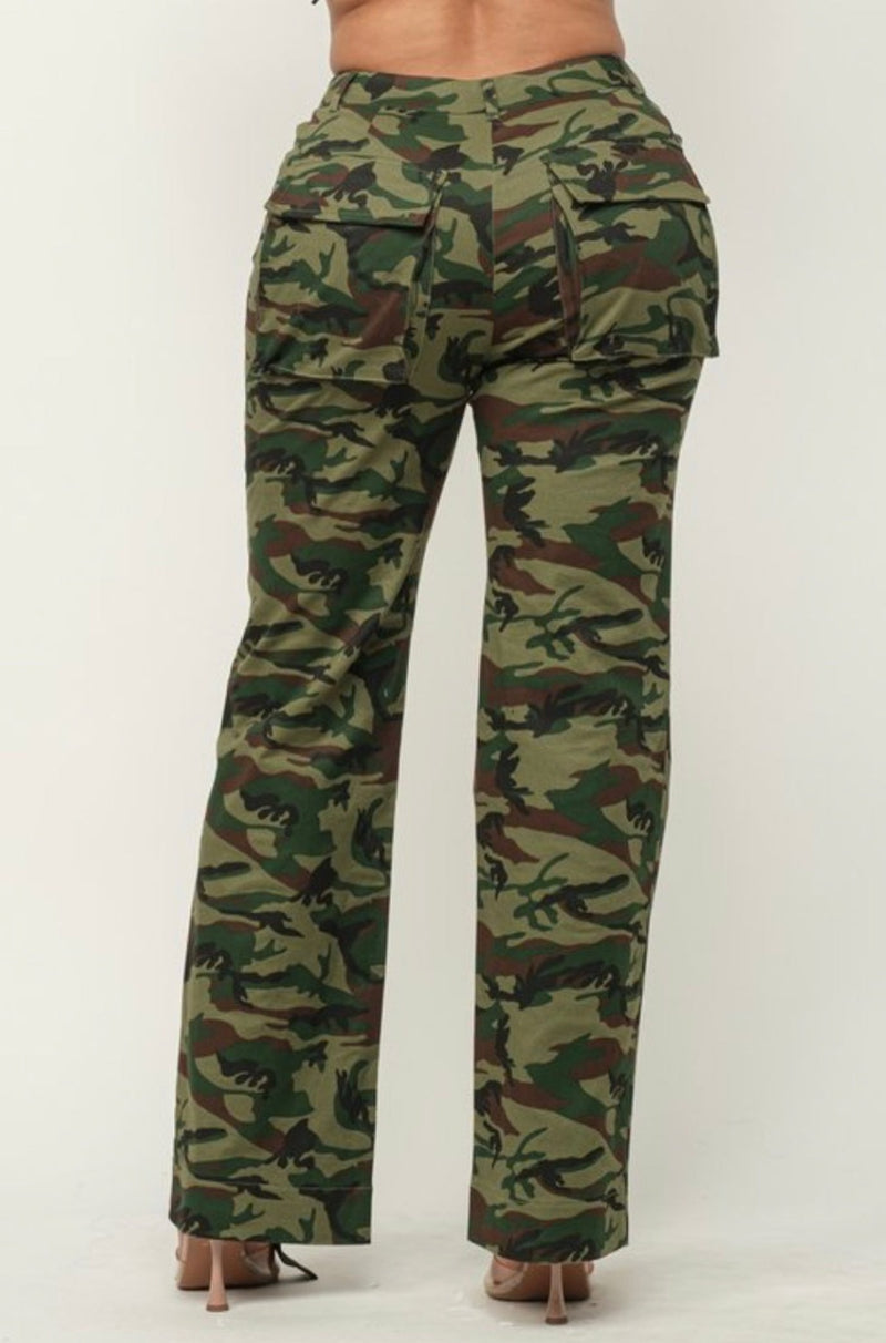 Blade Camouflage Cargo Pants