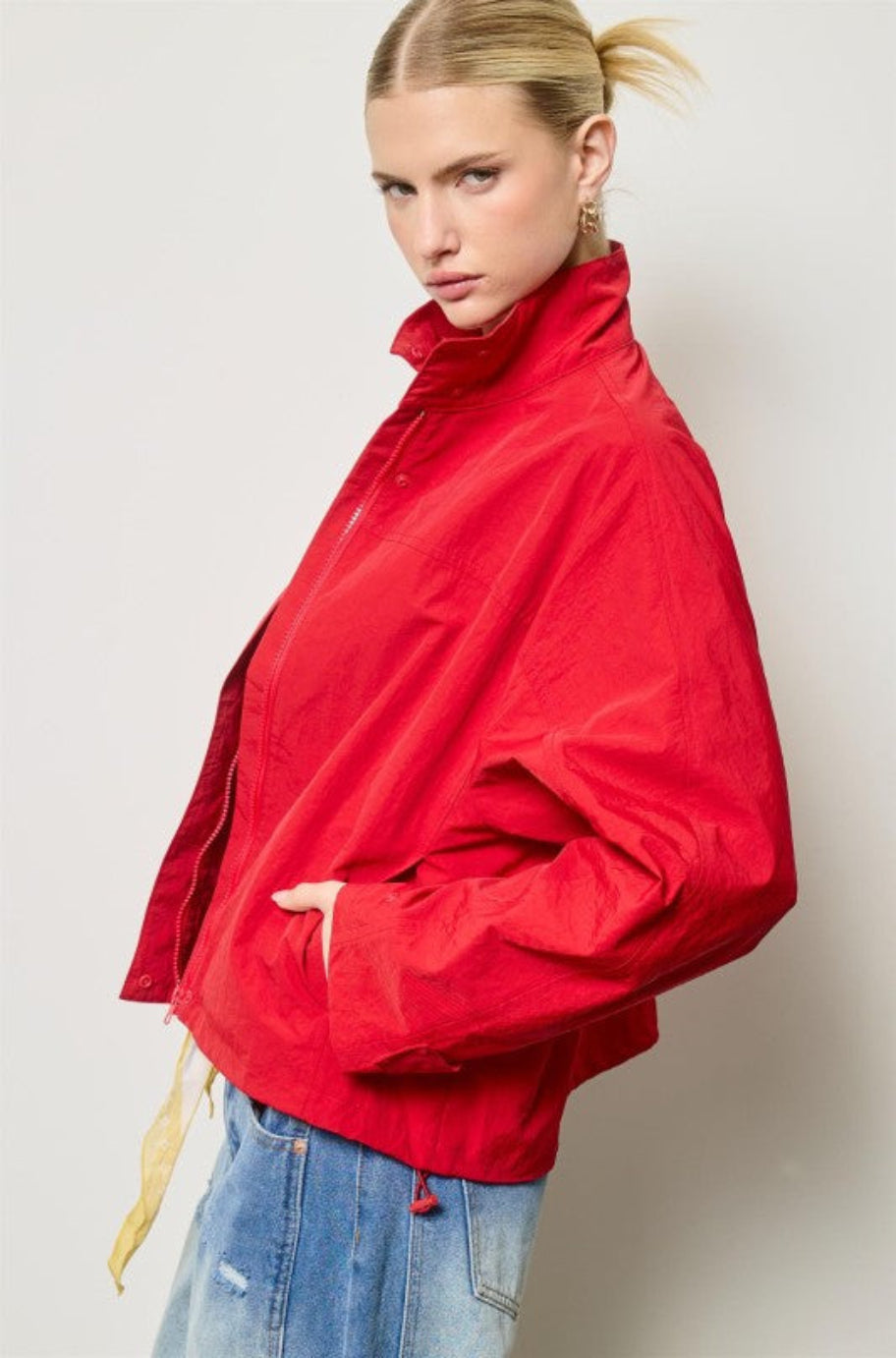 Rouge Renegade jacket, back view