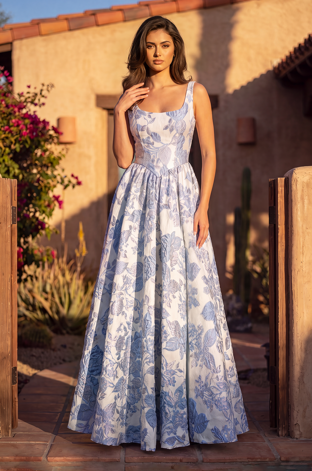 The Azzurra Gown