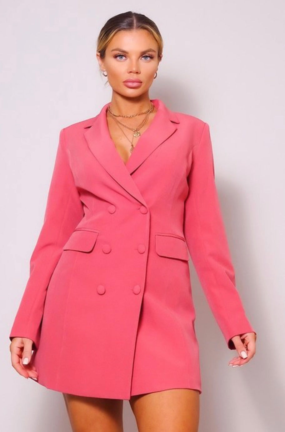 Blazer dress, detail view
