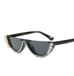 cat eye with rhinestones sunglasses, cat eye sunglasses, diamond sunglasses, sunglasses