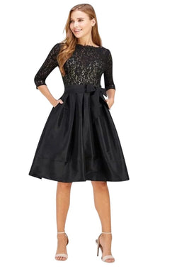 black lace cocktail dress with pockets, dress with pockets, black dress, black cocktail dress, lace dress, dresses, black dress with pockets
