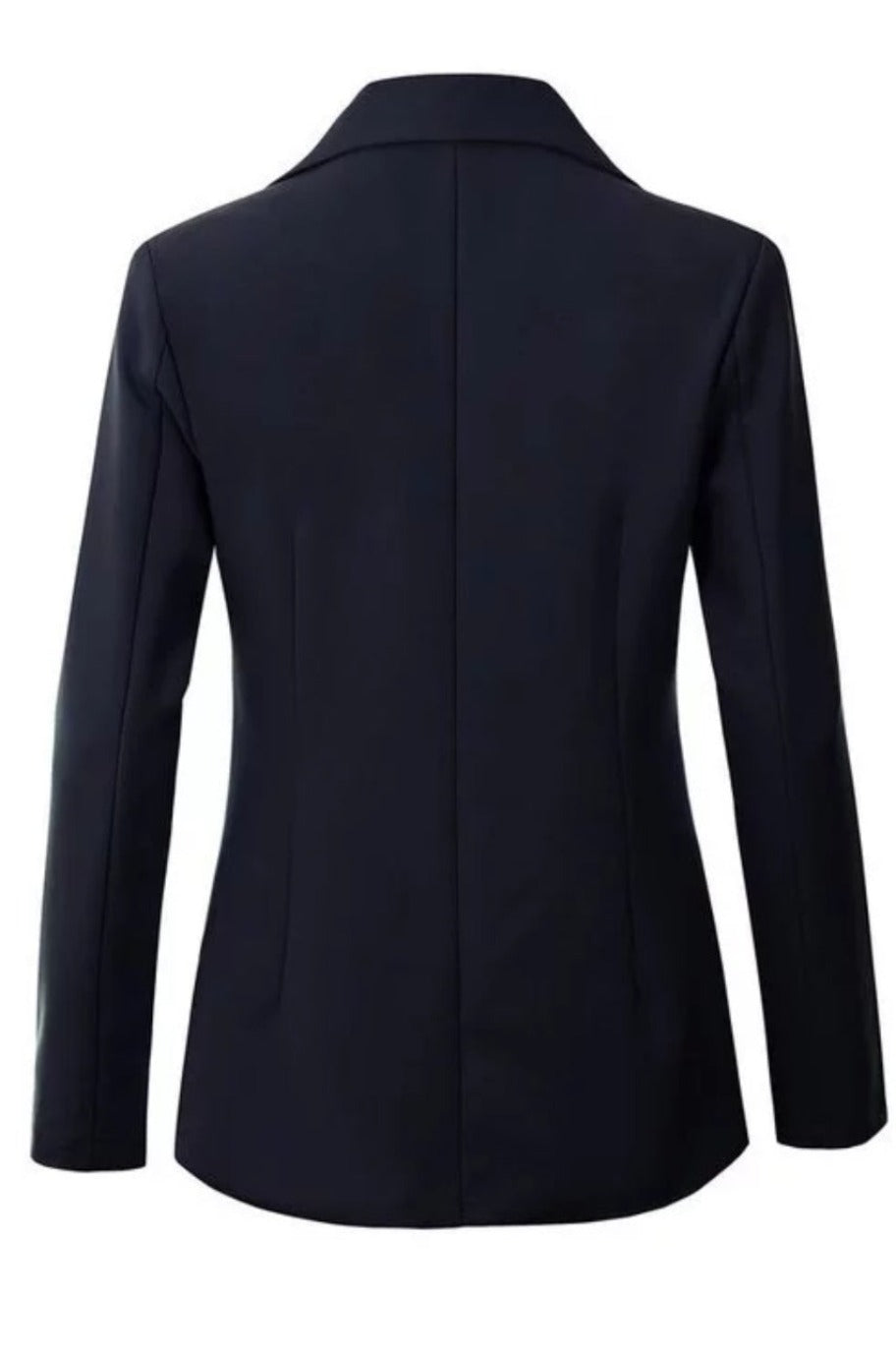 Navy fitted blazer, alternate view