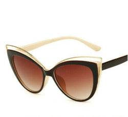 cat eye retro sunglasses, sunglasses, cat eye sunglasses, beige sunglasses, brown sunglasses