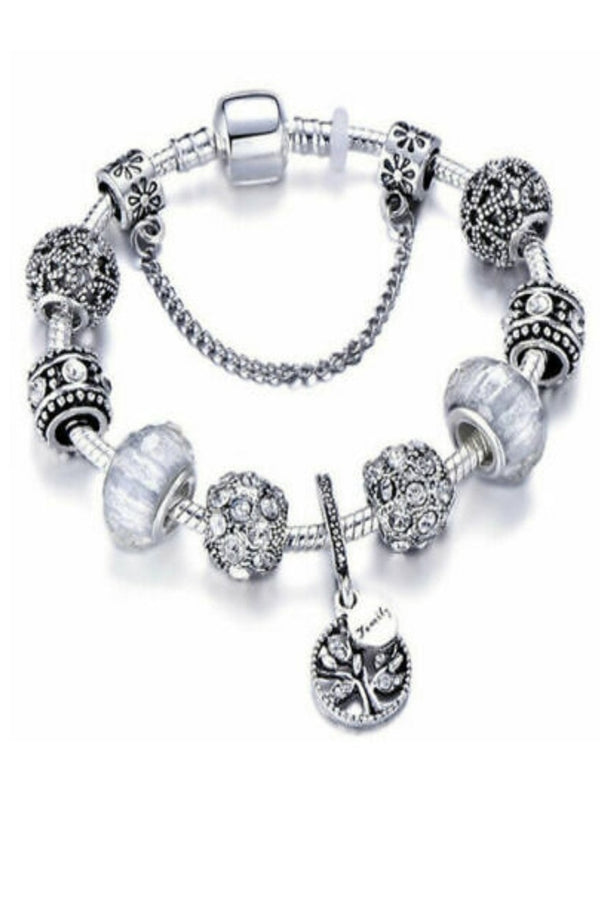 pandora charm bracelet, silver bracelet, charm bracelet, bracelets