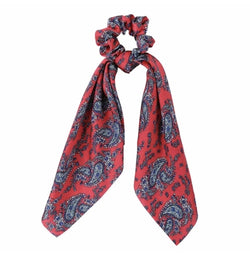 scrunchie paisley print, scarf scrunchie, scarf scrunchy, scrunchy