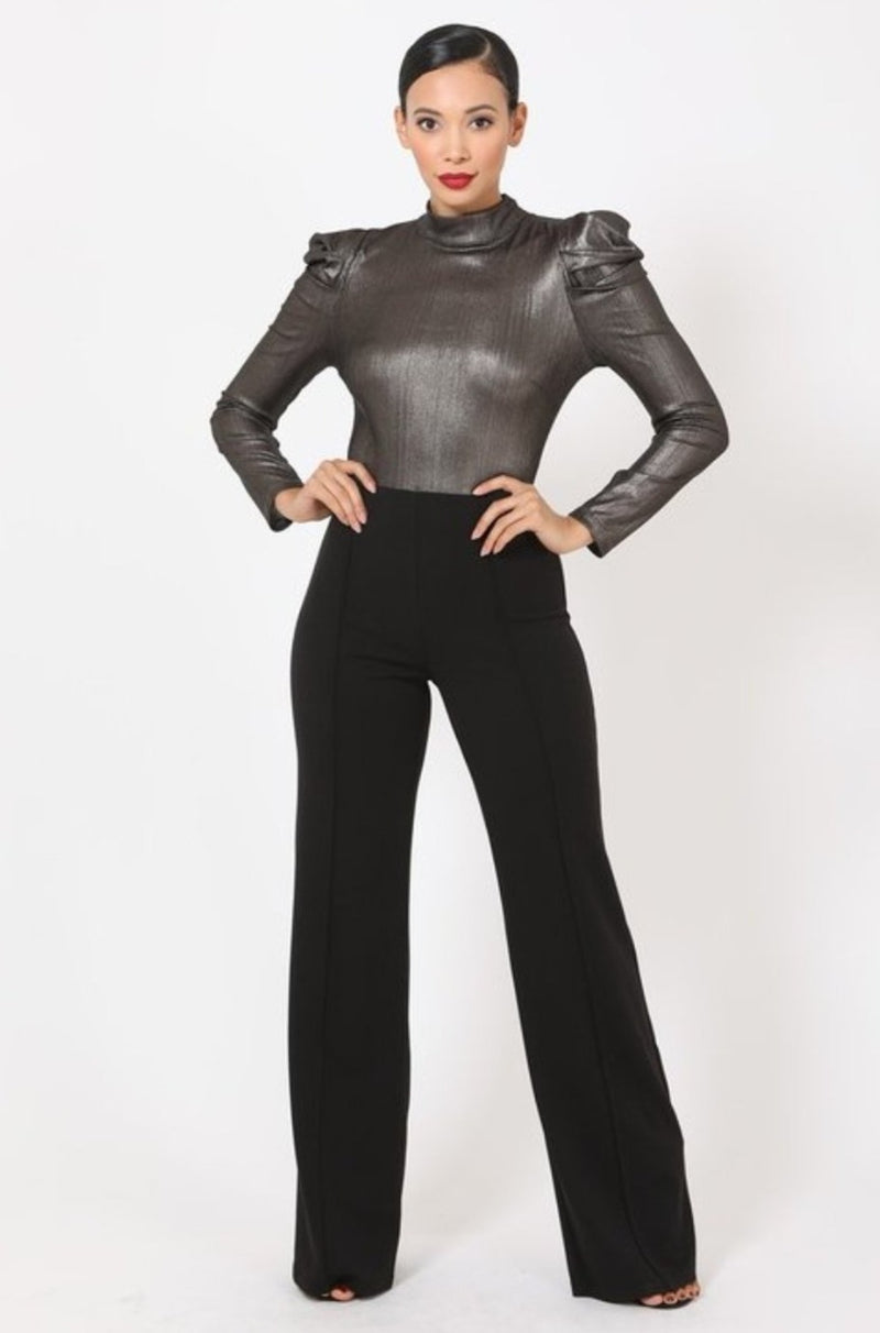 Valentine Silver Jumpsuit