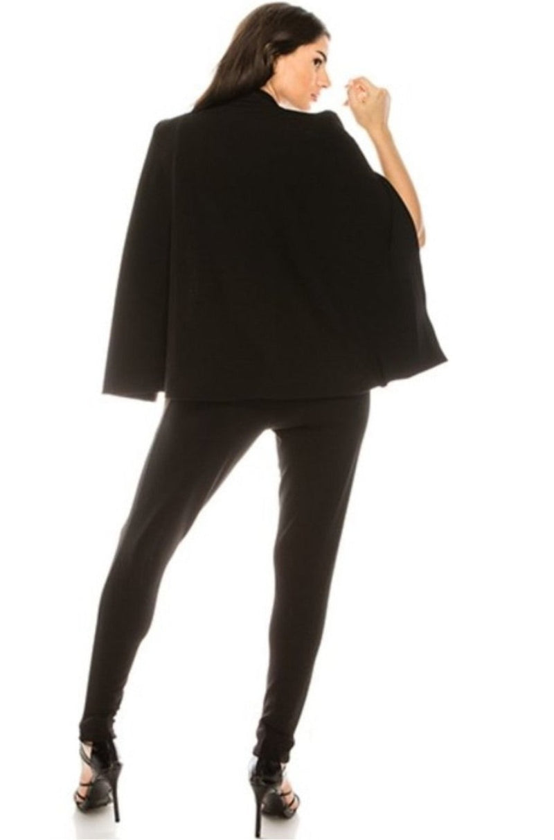 Lorena Cape Jumpsuit