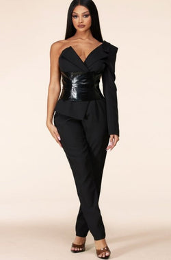 Paulina One-Shoulder Jumpsuit