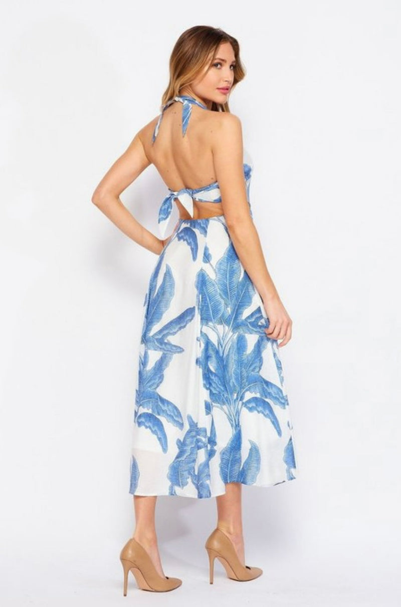Westin Blue Palm Dress
