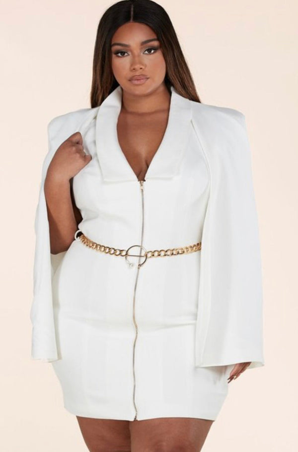 Esmeralda Off-White Dress