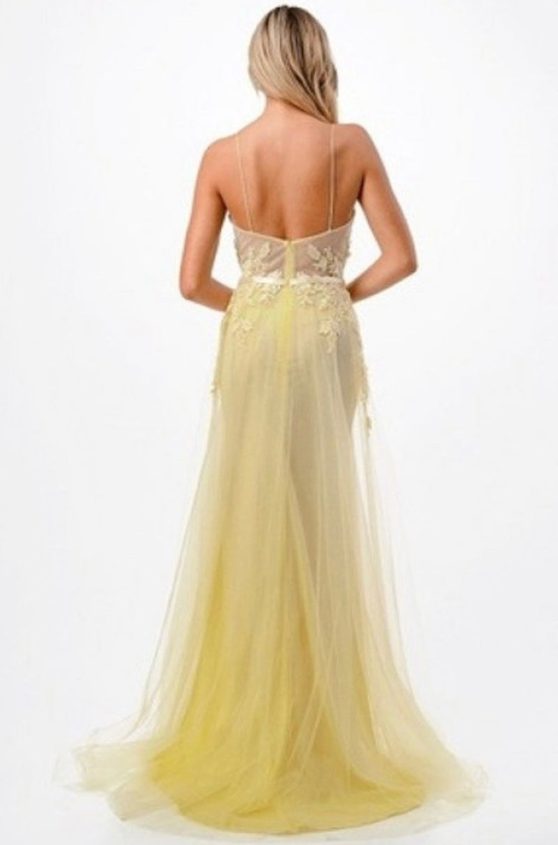 Enchanted Yellow Dress